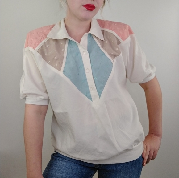 Vintage Tops - Vintage Teddi Top